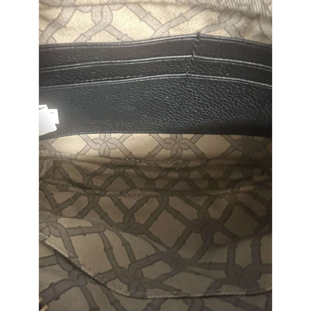UGG Auth Janey II Black Shearling fur Suede Crossbody Bag Gold Hardware Fluffy - Picture 8 of 11